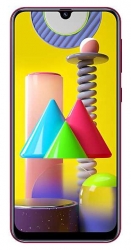 Смартфон Samsung SM-M315F Galaxy M31 128Gb 6Gb красный моноблок 3G 4G 2Sim 6.4 1080x2340 Android 10 64Mpix 802.11 a/b/g/n/ac NFC GPS GSM900/1800 GSM19
