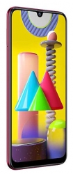 Смартфон Samsung SM-M315F Galaxy M31 128Gb 6Gb красный моноблок 3G 4G 2Sim 6.4 1080x2340 Android 10 64Mpix 802.11 a/b/g/n/ac NFC GPS GSM900/1800 GSM19