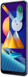 Смартфон Samsung SM-M115F Galaxy M11 32Gb 3Gb фиолетовый моноблок 3G 4G 2Sim 6.4 720x1560 Android 10 13Mpix 802.11 b/g/n NFC GPS GSM900/1800 GSM1900 T