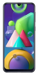 Смартфон Samsung SM-M215F Galaxy M21 64Gb 4Gb черный моноблок 3G 4G 2Sim 6.4 1080x2340 Android 10 48Mpix 802.11 a/b/g/n/ac NFC GPS GSM900/1800 GSM1900
