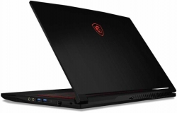 Ноутбук MSI GF63 Thin 9SCXR-454RU Core i7 9750H/8Gb/SSD512Gb/nVidia GeForce GTX 1650 MAX Q 4Gb/15.6/IPS/FHD 1920x1080/Windows 10/black/WiFi/BT/Cam