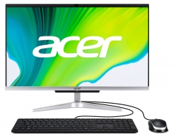 Моноблок Acer Aspire C24-963 23.8 Full HD i5 1035 G1 (1)/8Gb/SSD512Gb/UHDG/Windows 10 Home/GbitEth/WiFi/BT/65W/клавиатура/мышь/серебристый 1920x1080