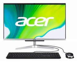 Моноблок Acer Aspire C24-963 23.8 Full HD i3 1005 G1 (1.2)/8Gb/1Tb 5.4k/SSD256Gb/UHDG/Endless/GbitEth/WiFi/BT/65W/клавиатура/мышь/серебристый 1920x108