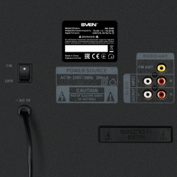 Колонки Sven MS-2080 2.1 черный BT