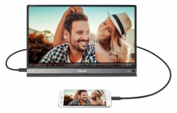 Монитор Asus Portable MB16AP темно-серый