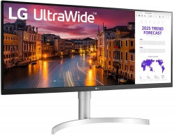 Монитор LG UltraWide 34WN650 белый