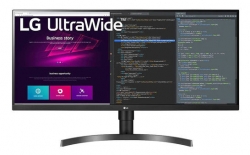 Монитор LG UltraWide 34WN750-B (34WN750-B.ARUZ) черный