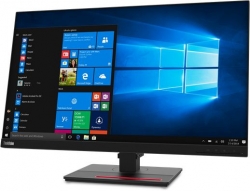 Монитор Lenovo 27 T27q-20 черный IPS 4ms 16:9 HDMI полуматовая HAS Pivot 1000:1 350cd 178гр/178гр 2560x1440 DisplayPort Ultra HD USB 7.44кг