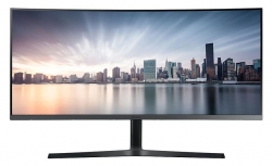 Монитор Samsung LC34H890WGIXCI черный