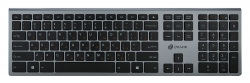 Клавиатура Oklick 890S серый беспроводная
