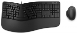 Клавиатура + мышь Microsoft Ergonomic Keyboard Kili & Mouse LionRock 4 Busines черный беспроводная