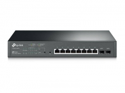 Коммутатор TP-Link JetStream T1500G-10MPS 8G 2SFP 8PoE+ 116W управляемый