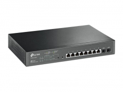 Коммутатор TP-Link JetStream T1500G-10MPS 8G 2SFP 8PoE+ 116W управляемый