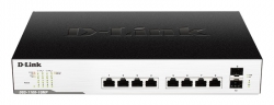 Коммутатор D-Link DGS-1100-10MP 8G 8PoE управляемый
