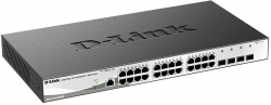 Коммутатор D-Link DGS-1210-28X/ME/B1A 24G 4SFP+ управляемый