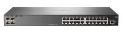 Коммутатор HPE Aruba 2930F JL255A 24G 4SFP+ 24PoE+ 370W управляемый
