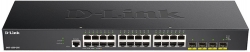 Коммутатор D-Link DGS-1250-28X/A1A 24G 4SFP+ настраиваемый