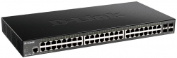 Коммутатор D-Link DGS-1250-52X/A1A 48G 4SFP+ настраиваемый