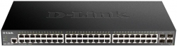 Коммутатор D-Link DGS-1250-52X/A1A 48G 4SFP+ настраиваемый