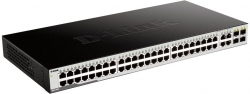 Коммутатор D-Link DGS-1052/A1A 48G неуправляемый