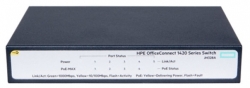 Коммутатор HPE OfficeConnect 1420 JH328A 5G 5PoE+ 32W неуправляемый