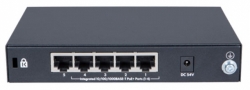 Коммутатор HPE OfficeConnect 1420 JH328A 5G 5PoE+ 32W неуправляемый