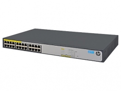 Коммутатор HPE OfficeConnect 1420 JH019A 24G 12PoE+ 124W неуправляемый