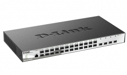 Коммутатор D-Link DGS-1210-28XS/ME/B1A 24SFP 4SFP+ управляемый