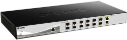 Коммутатор D-Link DXS-1210-12SC/A2A 10SFP+ настраиваемый