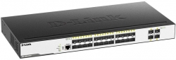 Коммутатор D-Link DGS-3000-28XS DGS-3000-28XS/B1A 24SFP 4SFP+ управляемый