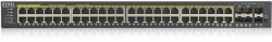 Коммутатор Zyxel NebulaFlex GS192048HPV2-EU0101F 44G 2SFP 44PoE+ 375W управляемый