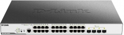 Коммутатор D-Link DGS-3000-28XMP DGS-3000-28XMP/B1A 24G 4SFP+ 24PoE+ 370W управляемый