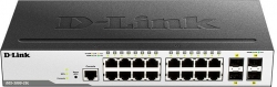 Коммутатор D-Link DGS-3000-20L/B1A 16G 4SFP управляемый