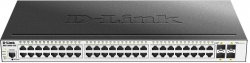 Коммутатор D-Link DGS-3000-52X DGS-3000-52X/B1A 48x100Mb 4SFP+ управляемый