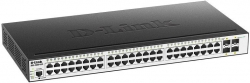 Коммутатор D-Link DGS-3000-52L/B1A 48G 4SFP управляемый