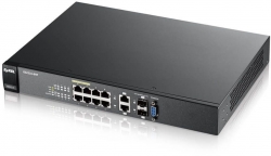 Коммутатор Zyxel GS2210-8HP-EU0101F 10G 8PoE+ 180W управляемый