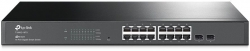 Коммутатор TP-Link T1600G-18TS 16G 2SFP управляемый