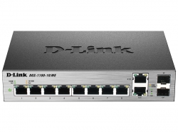 Коммутатор D-Link DGS-1100-10/ME/A 8G 2GBIC настраиваемый