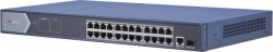 Коммутатор Hikvision DS-3E0526P-E/M 24G неуправляемый
