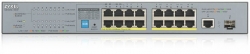 Коммутатор Zyxel GS1300-18HP-EU0101F 17G 1SFP 16PoE+ 170W неуправляемый