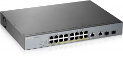 Коммутатор Zyxel GS1350-18HP-EU0101F 16G 16PoE+ 250W управляемый