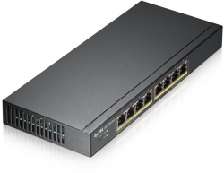 Коммутатор Zyxel GS1900-8HP-EU0102F 8G 8PoE+ 70W управляемый