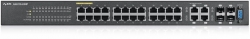 Коммутатор Zyxel GS2210-24HP GS2210-24HP-EU0101F 28G 24PoE+ 375W управляемый