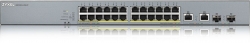 Коммутатор Zyxel GS1350-26HP-EU0101F 24G 24PoE+ 375W управляемый