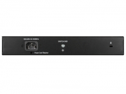 Коммутатор D-Link DGS-1010MP/A1A 9G 1SFP 8PoE 125W неуправляемый