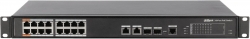 Коммутатор Dahua DH-PFS4218-16ET-190 16x100Mb 2G 16PoE управляемый