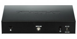 Коммутатор D-Link DGS-1100-08P/B1A 8G 8PoE 64W настраиваемый