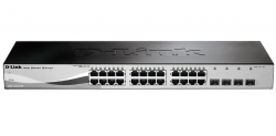 Коммутатор D-Link DGS-1210-28/F1 24G 4GBIC управляемый