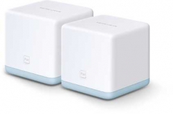 Бесшовный Mesh роутер Mercusys HALO S12 (HALO S12 (2-PACK)) AC1200 10/100BASE-TX (упак.:2шт)