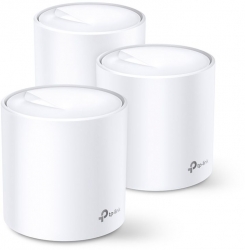 Бесшовный Mesh роутер TP-Link DECO X20(3-PACK) AX1800 10/100/1000BASE-TX белый